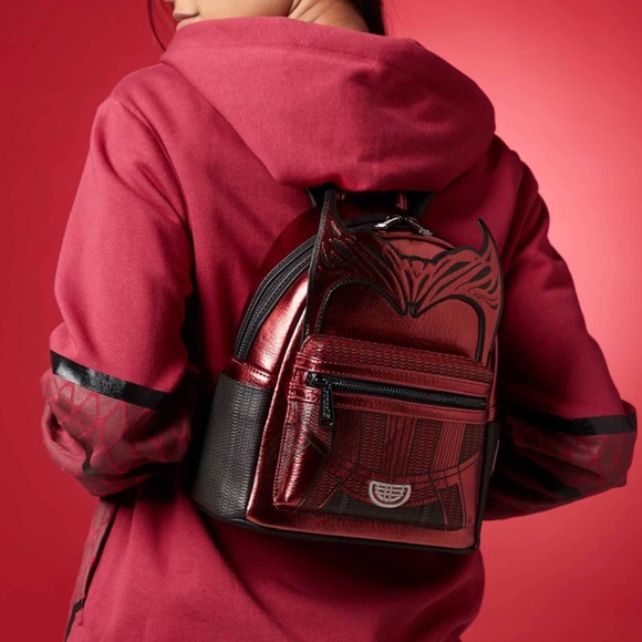 Disney Scarlet Witch Loungefly Mini Backpack - Picture 5 of 14